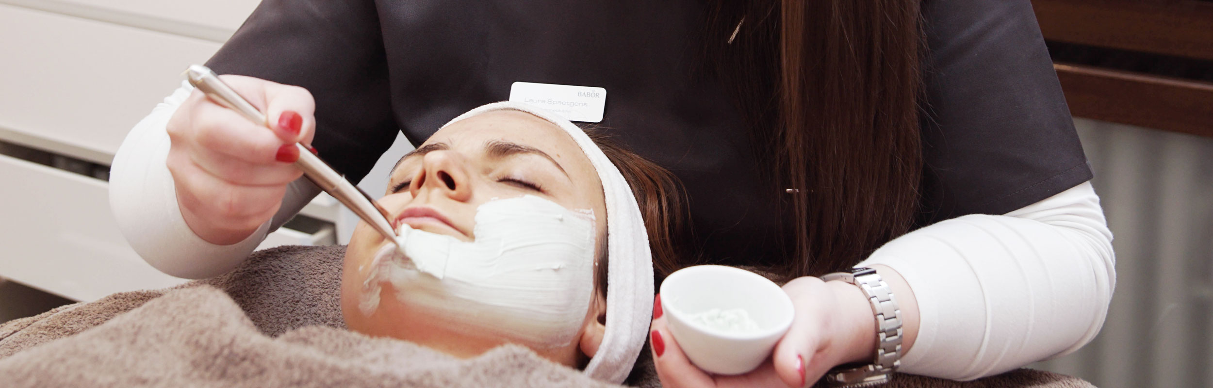 Slider Behandlung Maske